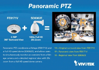 Git Security Awards díjazott lett a Vivotek panoráma és PTZ kombinációja